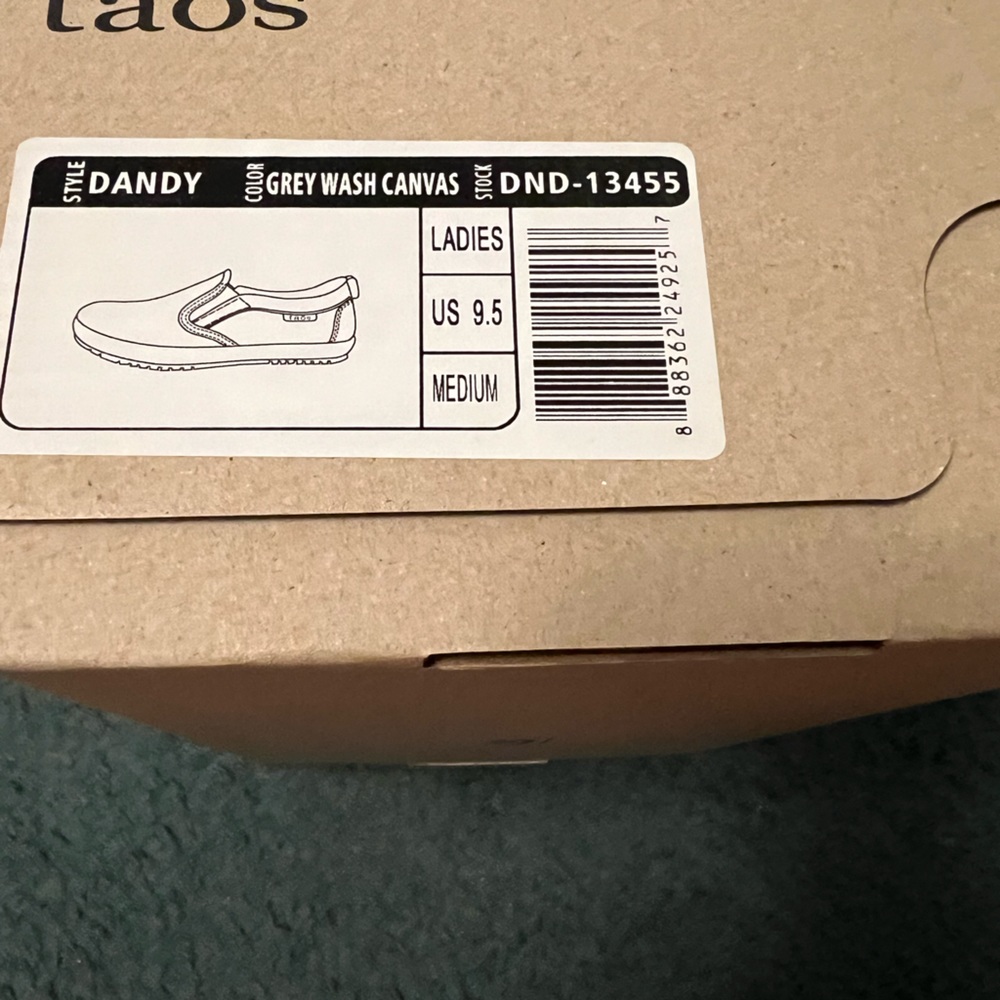 Brand New Gray Denim Tao’s Size 9 1/2  $40.00